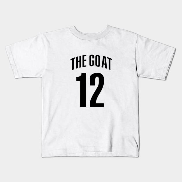 THE BEST GOAT Kids T-Shirt by Cabello's